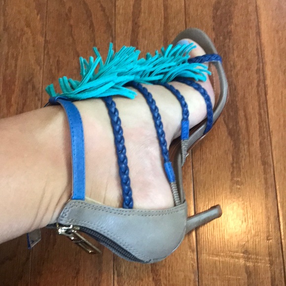 Fringed Schutz Heels - Picture 7 of 8